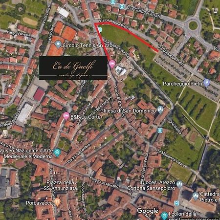 مبيت وإفطار أريتسو Ca De Guelfi Residenza D'Epoca المظهر الخارجي الصورة